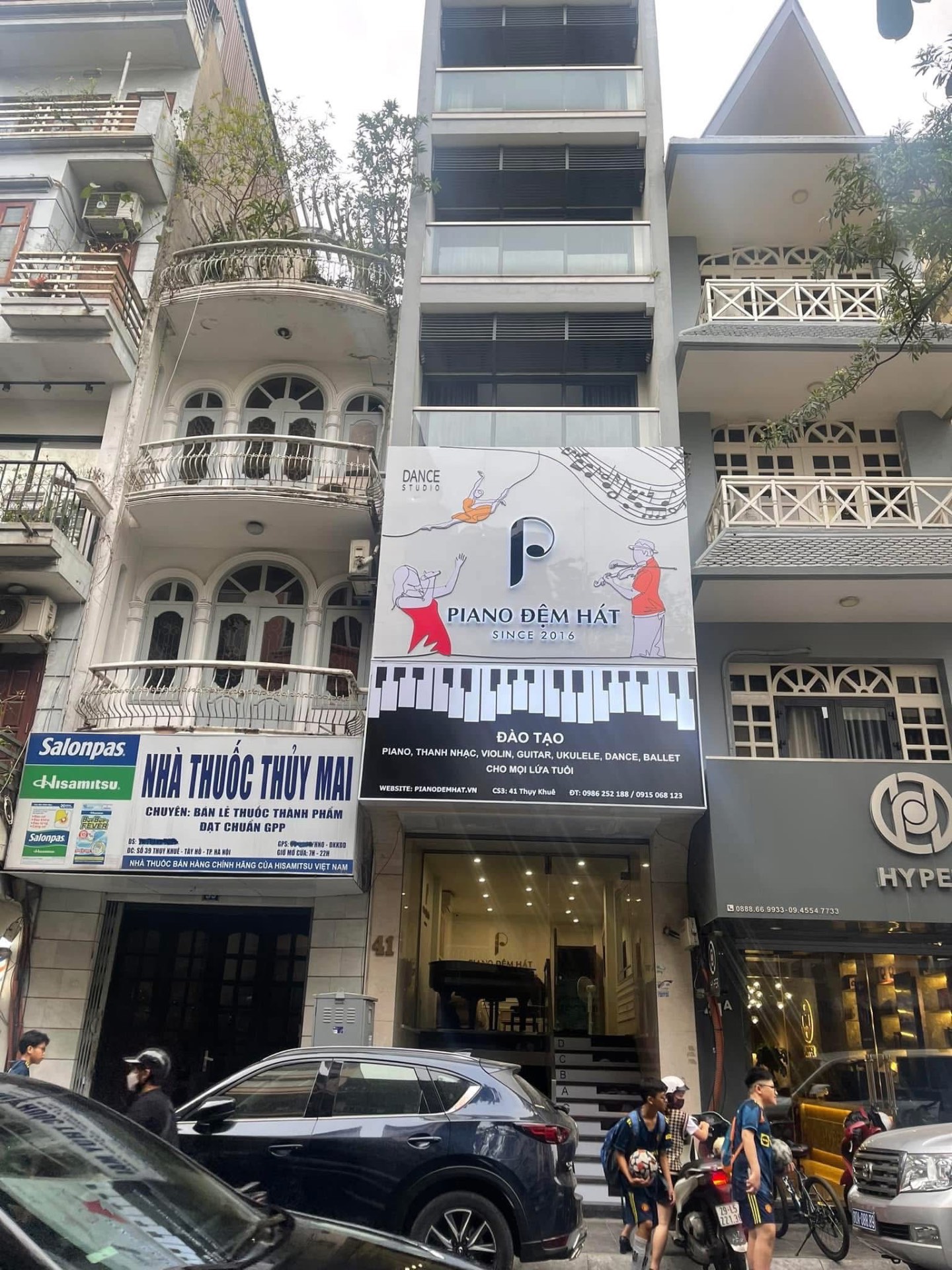 Cơ sở CS3 Đào Tấn – Piano Đệm Hát