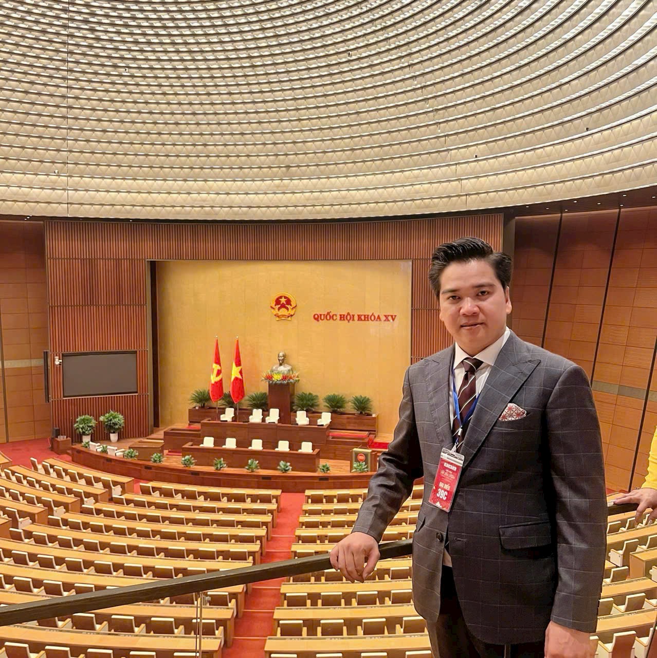 Bên trong phòng họp Quốc hội khóa XV
